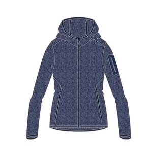 CMP - Damska kurtka Knit-Tech ze stałym kapturem, Blue-Provence, 42 - Kurtki damskie - miniaturka - grafika 1