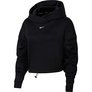 Nike Damska bluza z kapturem Np Cln Fleece Innovation Czarny/metaliczny srebrny. L - Bluzy damskie - miniaturka - grafika 1