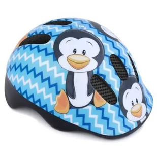 Spokey Kask dziecięcy, Penguin, 44-48 cm - Kaski rowerowe - miniaturka - grafika 2