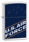 Trafika - Zippo, Zapalniczka, US Air Force, Brushed Chrome - miniaturka - grafika 1