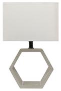 Lampy sufitowe - Candellux VIDAL LAMPA CERAMICZNA 1X40W E27 BEŻOWY - miniaturka - grafika 1