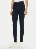 Spodnie damskie - Tommy Jeans Jeansy Sylvia DW0DW20217 Granatowy Skinny Fit - miniaturka - grafika 1