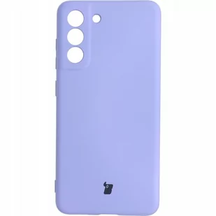 Bizon Etui Case Silicone Galaxy S21 FE fioletowe BCSGALS21FELPU - Etui i futerały do telefonów - miniaturka - grafika 1