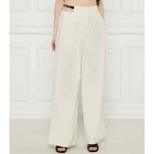 Just Cavalli Spodnie Relaxed fit - Spodnie damskie - miniaturka - grafika 1