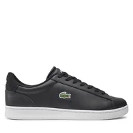 Sneakersy męskie - Sneakersy Lacoste 748SMA0011 Czarny - miniaturka - grafika 1
