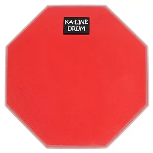 Pad perkusyjny treningowy do ćwiczeń PPM300 8 Czerwony Kaline - Akcesoria do perkusji - miniaturka - grafika 1