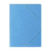 Teczki i skoroszyty - TECZKA PRESZPANOWA Z GUMKĄ BANTEX A4 JASNONIEBIESKA 1.SZT - miniaturka - grafika 1