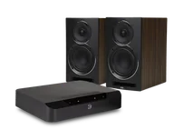 Zestawy stereo - Bluesound POWERNODE EDGE (czarny) + Uni-Fi Reference B6 (czarny) - miniaturka - grafika 1