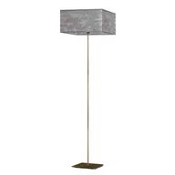Lampy stojące - LYSNE, lampa podłogowa PRAGA, szary melanż (tzw. beton) - miniaturka - grafika 1