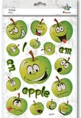 Prace ręczne dla dzieci - Naklejki dekoracyjne duże wypukłe Jabłka Titanum 398327 - miniaturka - grafika 1