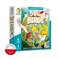 Łamigłówki - Smart Games 5 Little Birds (ENG) Iuvi Games - gra - miniaturka - grafika 1