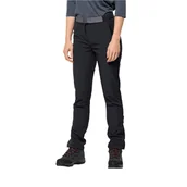 Spodnie sportowe damskie - Damskie spodnie softshellowe Jack Wolfskin STOLLBERG PANTS W black - 36 - miniaturka - grafika 1