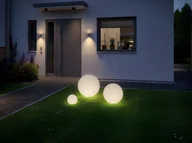 Lampy ogrodowe - Paulmann Lampa ogrodowa Globe - piękna kula świetlna na taras - miniaturka - grafika 1