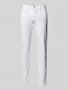 Jeansy o kroju slim fit z 5 kieszeniami - Spodnie męskie - miniaturka - grafika 1