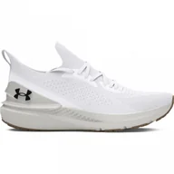 Buty sportowe męskie - Męskie buty do biegania Under Armour UA Shift - białe - miniaturka - grafika 1