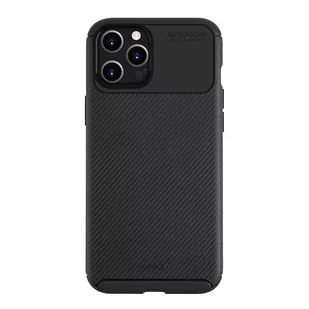Uniq UNIQ etui Hexa Apple iPhone 12 Pro Max czarny/midnight black UNIQ328BLK - Etui i futerały do telefonów - miniaturka - grafika 1