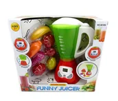 Zabawy w naśladowanie dorosłych - Sokowirówka blender mikser akcesoria dźwięk - miniaturka - grafika 1