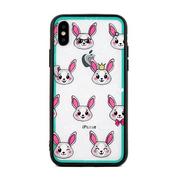 Etui i futerały do telefonów - Beline Etui Hearts iPhone X/Xs wzór 2 clear (rabbits) - miniaturka - grafika 1