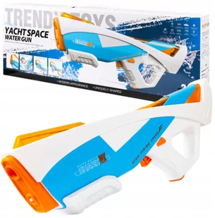 Pistolet Na Wodę Sikawka Akumulatorowa Diody Led Miotacz Karabin Automat - Zabawki i gry sportowe - miniaturka - grafika 1