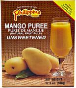 Konfitury, marmolady, powidła - Twin Elephants Mango pure marki Philippine Brand 500g - miniaturka - grafika 1