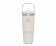 Kubki termiczne - Kubek termiczny Stanley The IceFlow Flip Straw Tumbler 890 ml (różowy) Rose Quartz - miniaturka - grafika 1