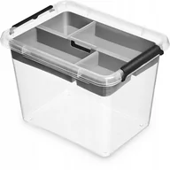 Pudła i pojemniki do przechowywania - Pudło pojemnik plastikowy box organizer 2,5l - miniaturka - grafika 1