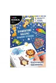 MOZAIKA CEKIN SPRZYL NAKLEJ ZOO KIDEA DERF PUD - Zabawki kreatywne - miniaturka - grafika 1