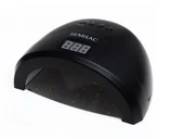Lampy UV do paznokci - Semilac Czarna Lampa UV LED 24W/48 All Black - miniaturka - grafika 1