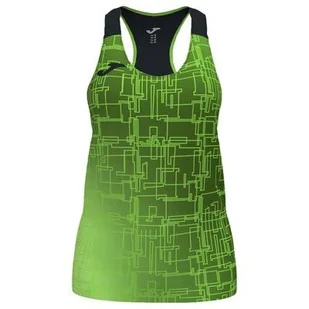 Joma Elite VIII Tank Top Fluor Green Black - Koszulki i topy damskie - miniaturka - grafika 1