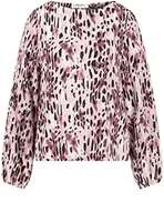 Bluzki damskie - GERRY WEBER Edition Damska bluzka 760023-66416, fioletowa/różowa/brązowa, 38 - miniaturka - grafika 1