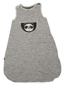 Śpiworki dla dzieci - David Fussenegger Śpiworek flanelowy w kolorze czarno-kremowym - miniaturka - grafika 1