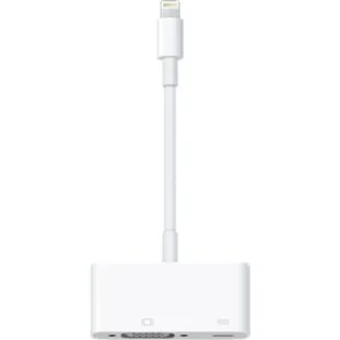 Apple Przejściówka ze złącza Lightning na VGA MD825ZM/A - Kable światłowodowe - miniaturka - grafika 6
