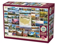 Puzzle - Puzzle, Parki narodowe w Stanach Zjednoczonych, 2000 el. - miniaturka - grafika 1
