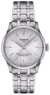 Zegarek Zegarek Tissot T139.207.11.031.00 CHEMIN DES TOURELESS POWERMATIC 80 34 MM - - Zegarki damskie - miniaturka - grafika 1