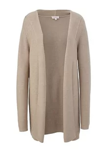 s.Oliver Sales GmbH & Co. KG/s.Oliver Damski długi kardigan z kapturem, długi kardigan z kapturem, brązowy, 38 - Swetry damskie - miniaturka - grafika 1