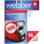 Webber Worek do odkurzacza WEBBER 14 (4 sztuki)