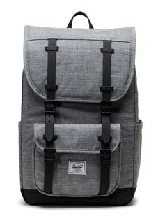 Plecak miejski Herschel Little America Mid Volume - raven crosshatch - Plecaki - miniaturka - grafika 1