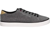 Półbuty męskie - Tommy Hilfiger Półbuty FM0FM04945 41 TH Hi Vulc Lov Chambray - miniaturka - grafika 1