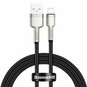 Kable USB - Baseus Cafule Metal Lightning Kabel 2.4A 100CM - miniaturka - grafika 1