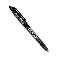 Pióra kulkowe - Pilot Długopis ścieralny CZARNY Frixion 0,7mm - miniaturka - grafika 1