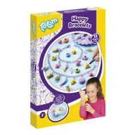 Zabawki kreatywne - Zestaw do robienia bransoletek Happy Kawaii Totum - miniaturka - grafika 1