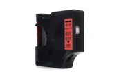 Etykiety do drukarek - Dymo JetWorld Taśma D1 Czarny na Czerwonym 12mm x 7m LM100 LM110 LM120 LM150 LM160 LM200 LM210D LM220 LM260 LM280 LM300 45017 S0720570 JWT-D45017N - miniaturka - grafika 1
