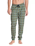 Spodenki męskie - CALIDA Męskie spodnie RMX Sleep Time Off, zielony (Laurel Green), L - miniaturka - grafika 1