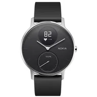 Smartwatch - Nokia Activite Steel HR 40mm Czarny - miniaturka - grafika 1