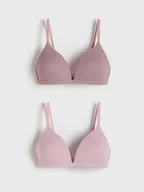 Biustonosze - Reserved - Biustonosz 2 pack - jasnofioletowy - miniaturka - grafika 1