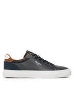 Trampki męskie - Pepe Jeans Tenisówki Kenton Court PMS30839 Granatowy - miniaturka - grafika 1