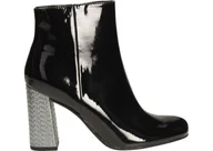 Botki damskie - Tommy Hilfiger Botki FW0FW04571 40 Elevated Patent High Heel Boot - miniaturka - grafika 1
