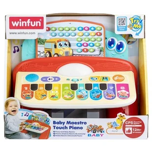SMILY PLAY, Pianinko Dotykowe 1/8 - Zabawki interaktywne dla dzieci - miniaturka - grafika 1