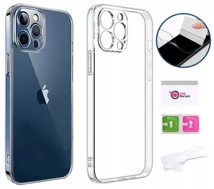Etui 2Mm Do Iphone 14 Pro Case + Folia Hydrożelowa - Akcesoria do smartwatchy - miniaturka - grafika 1
