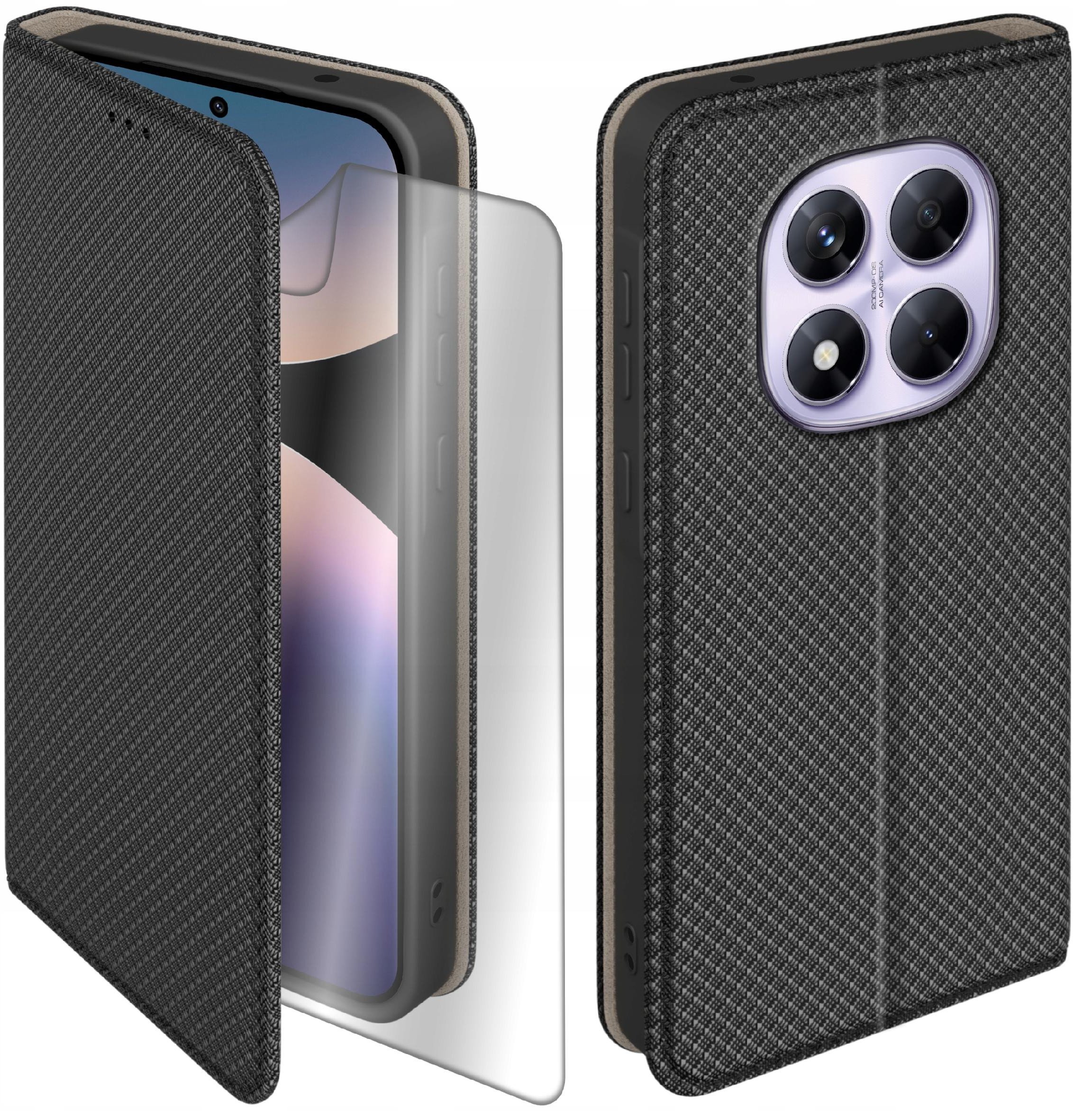 Etui z klapką do Xiaomi Redmi Note 14 Pro Pro+ 5G Zamykane Futerał +Folia